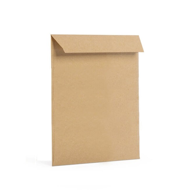 Крафт пакет С4 229х324 мм | 90 гр./м2 | Клапан декстрин по короткой стороне С68К - фото 13004
